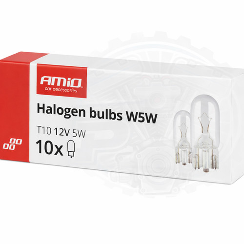 10x w5w 12v t10 - 10x, 5w