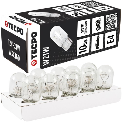 10x tecpo w21w - tecpo, 12v