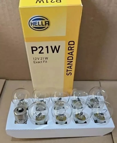 10x hella 12v 21w - hella, ba15s