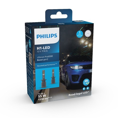 Philips ultinon pro6000 - philips, led